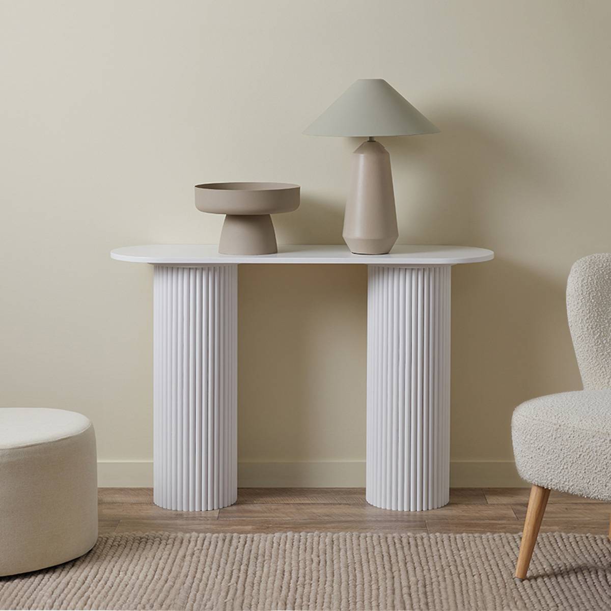 Eve Console Table - White