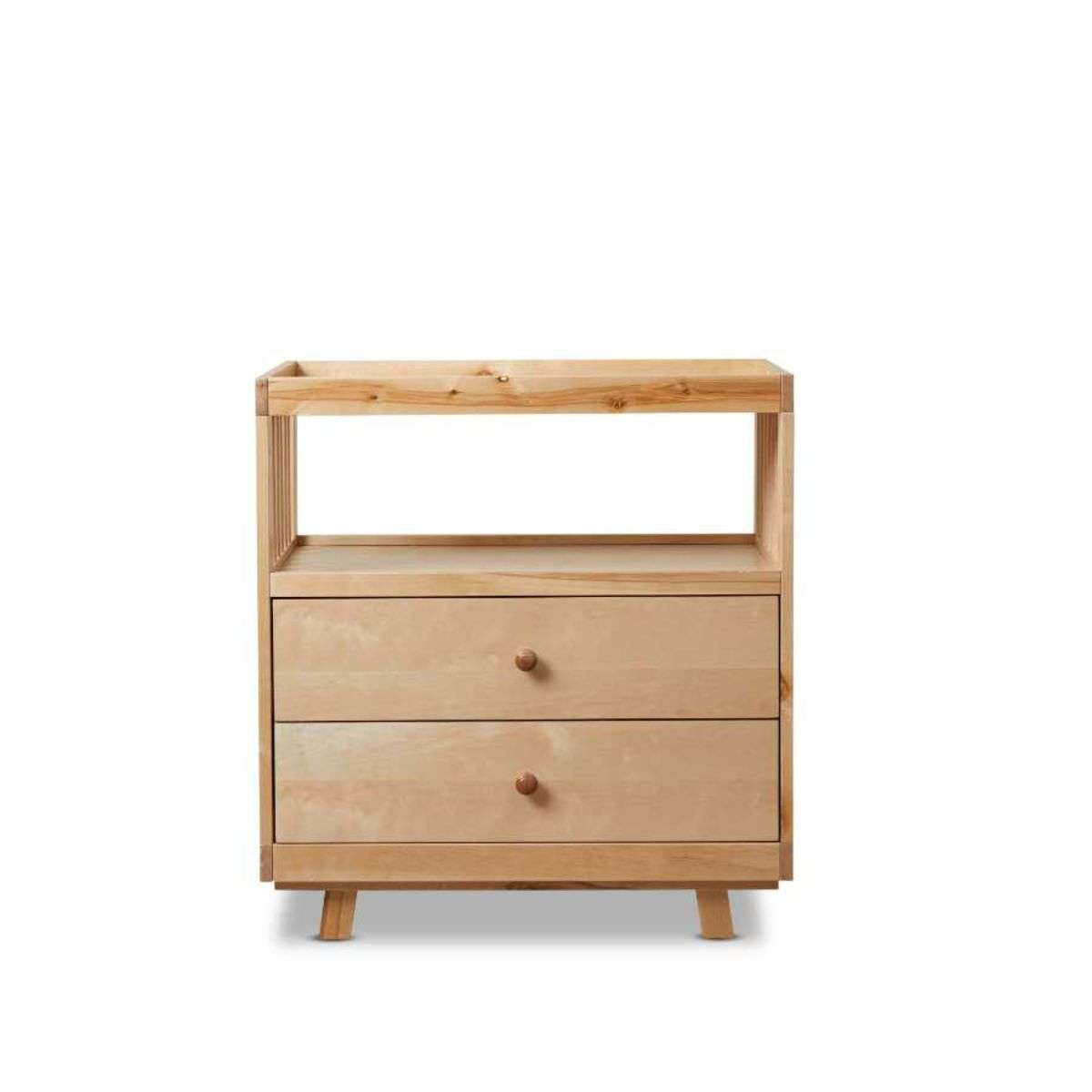 Aspen Change Table with Drawers - Birch