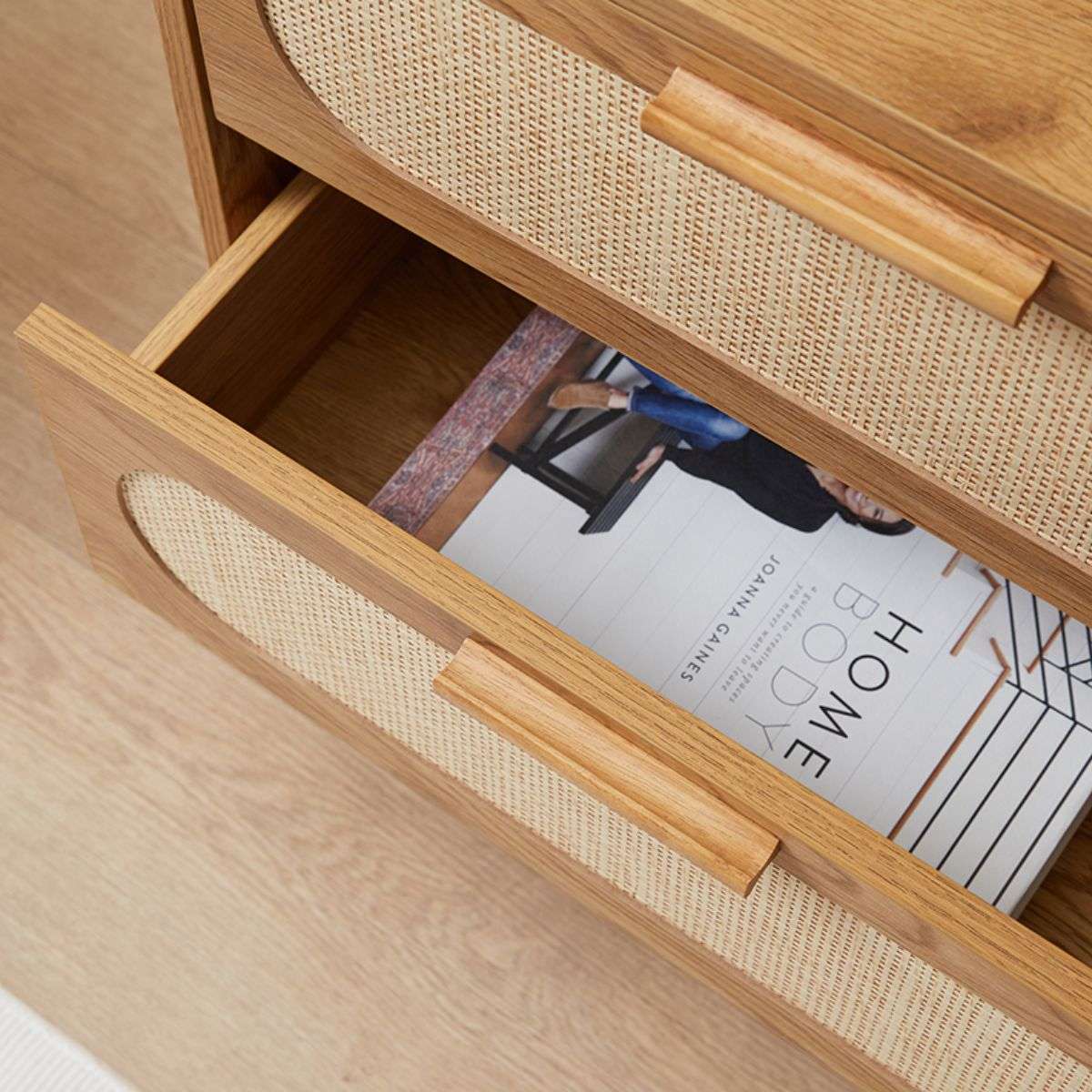 Canyon Two Drawer Bedside Table