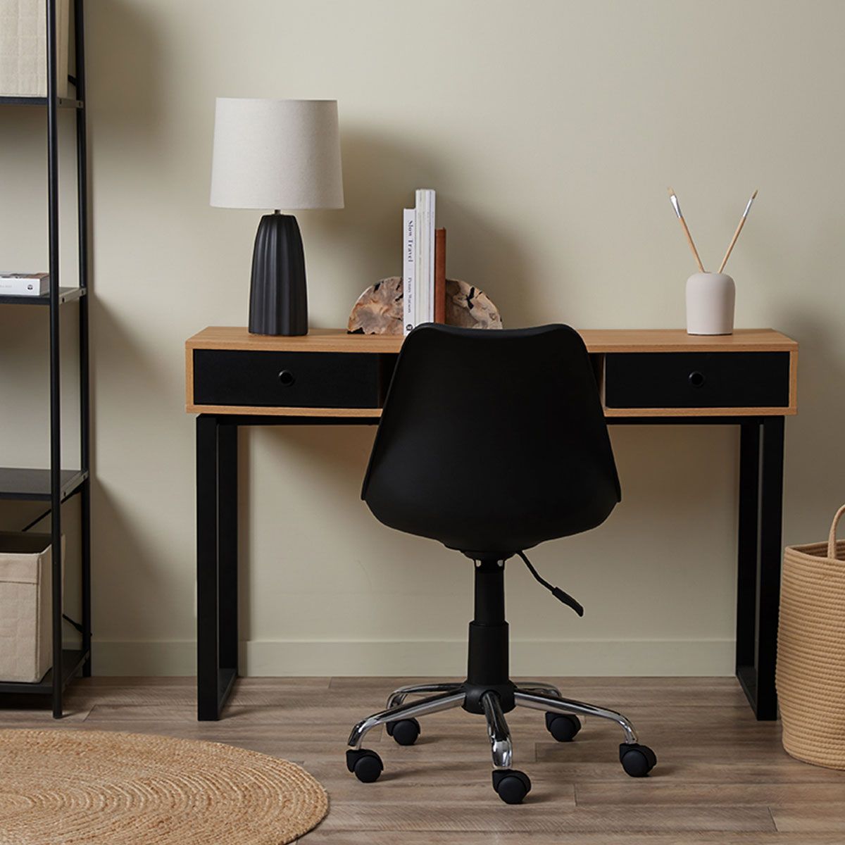 Barker Office Chair Black Office Furniture
