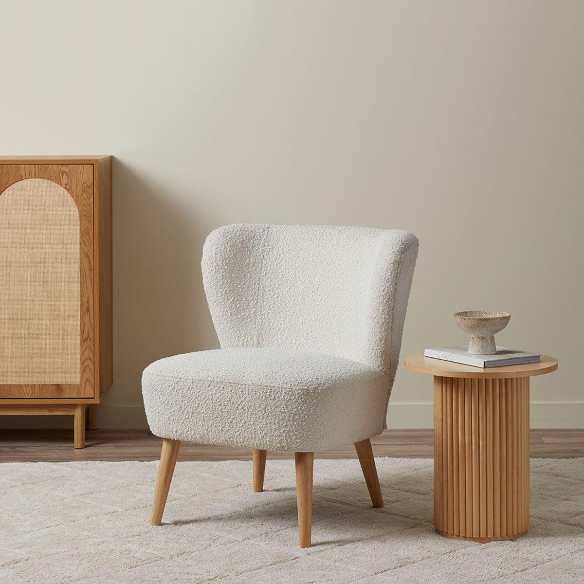 Boucle Occasional Chair