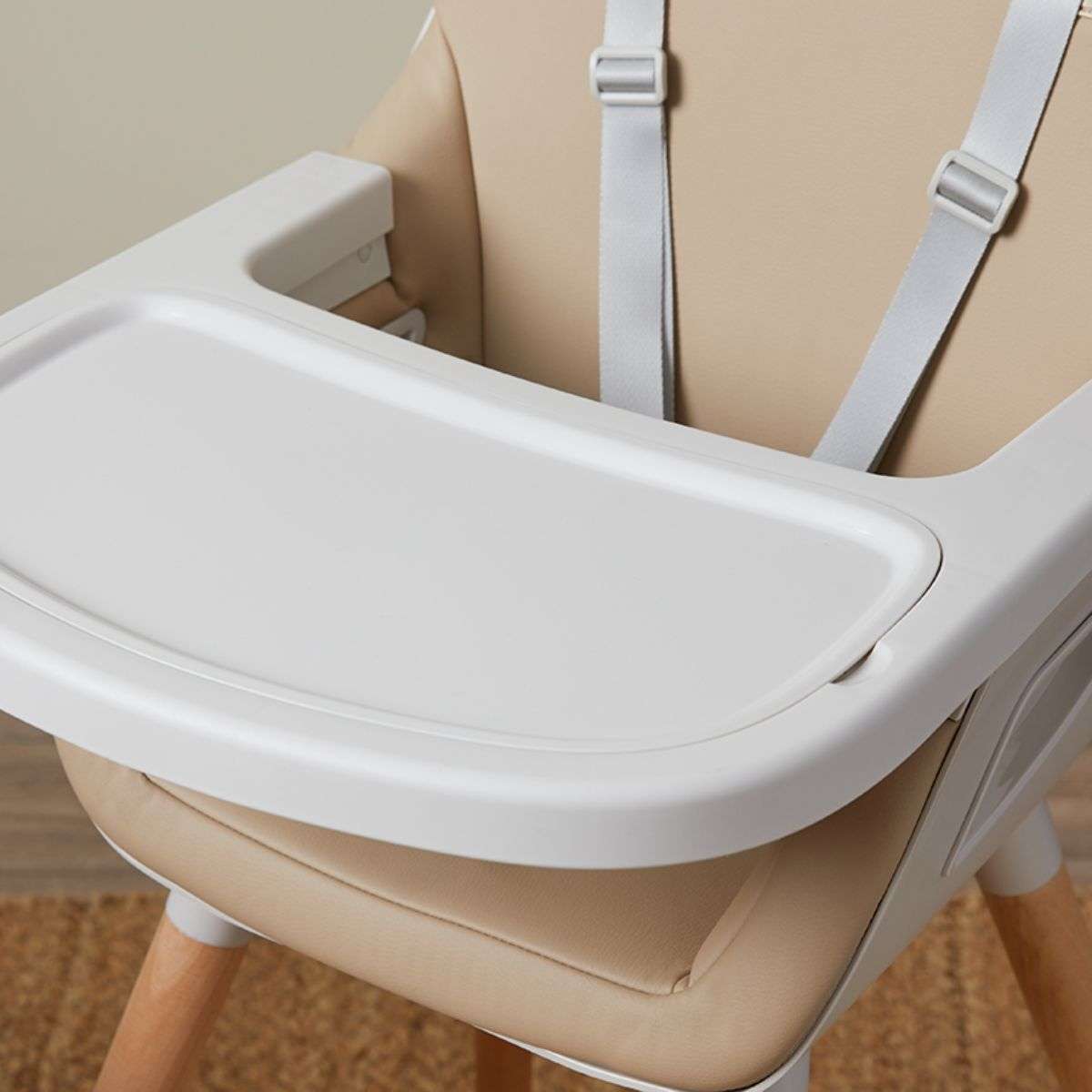 Aiden Highchair - Latte - Mocka Australia