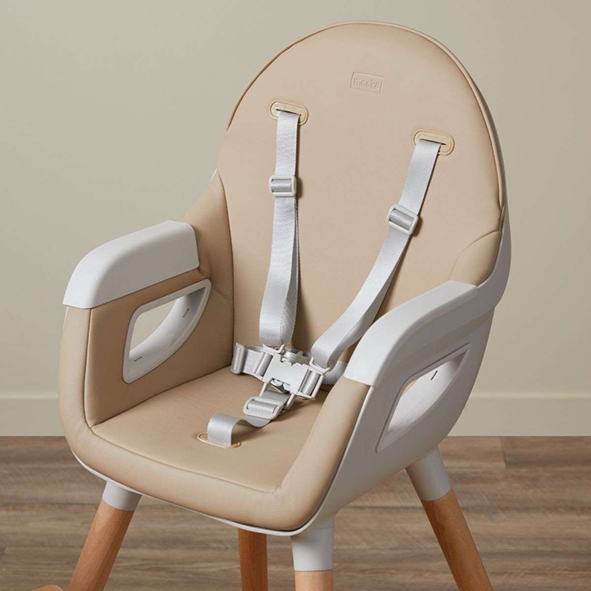 Aiden Highchair - Latte - Mocka Australia