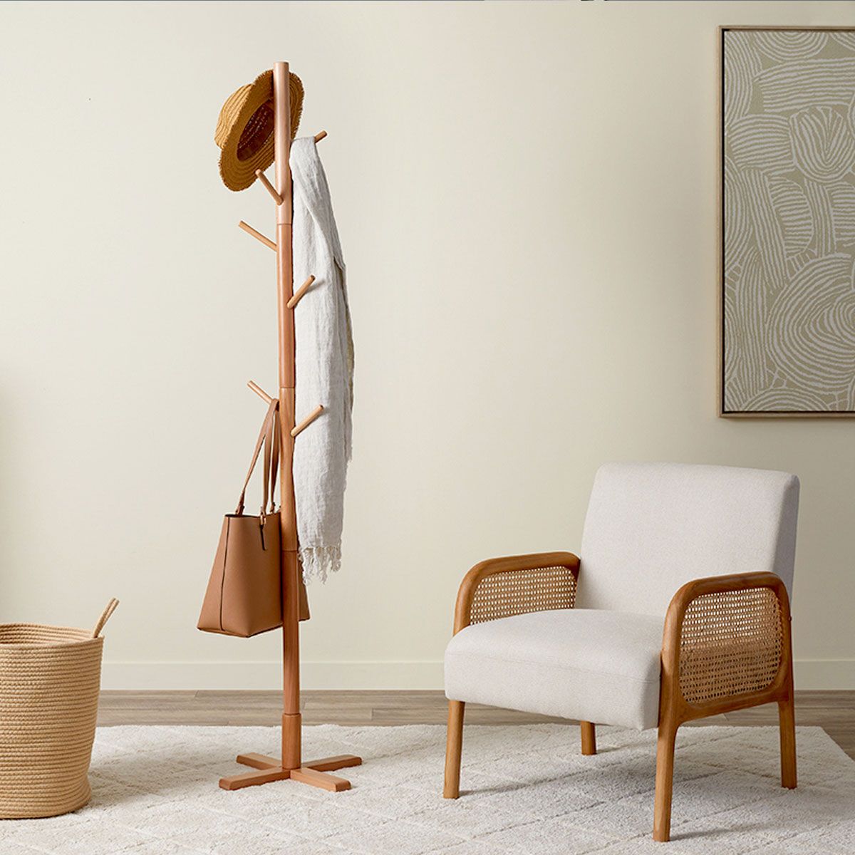 Mocka Freestanding Coat and Hat Stand