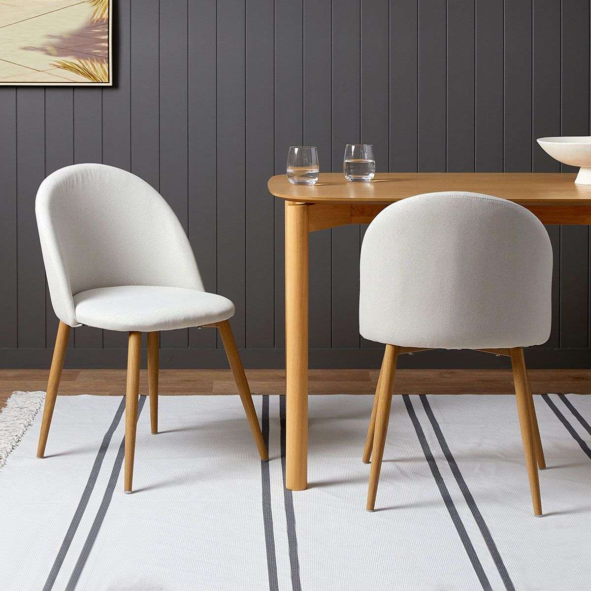 Londyn Dining Chairs - Set of 2 - Natural