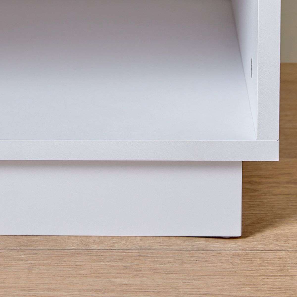 Zack Bedside Table - White