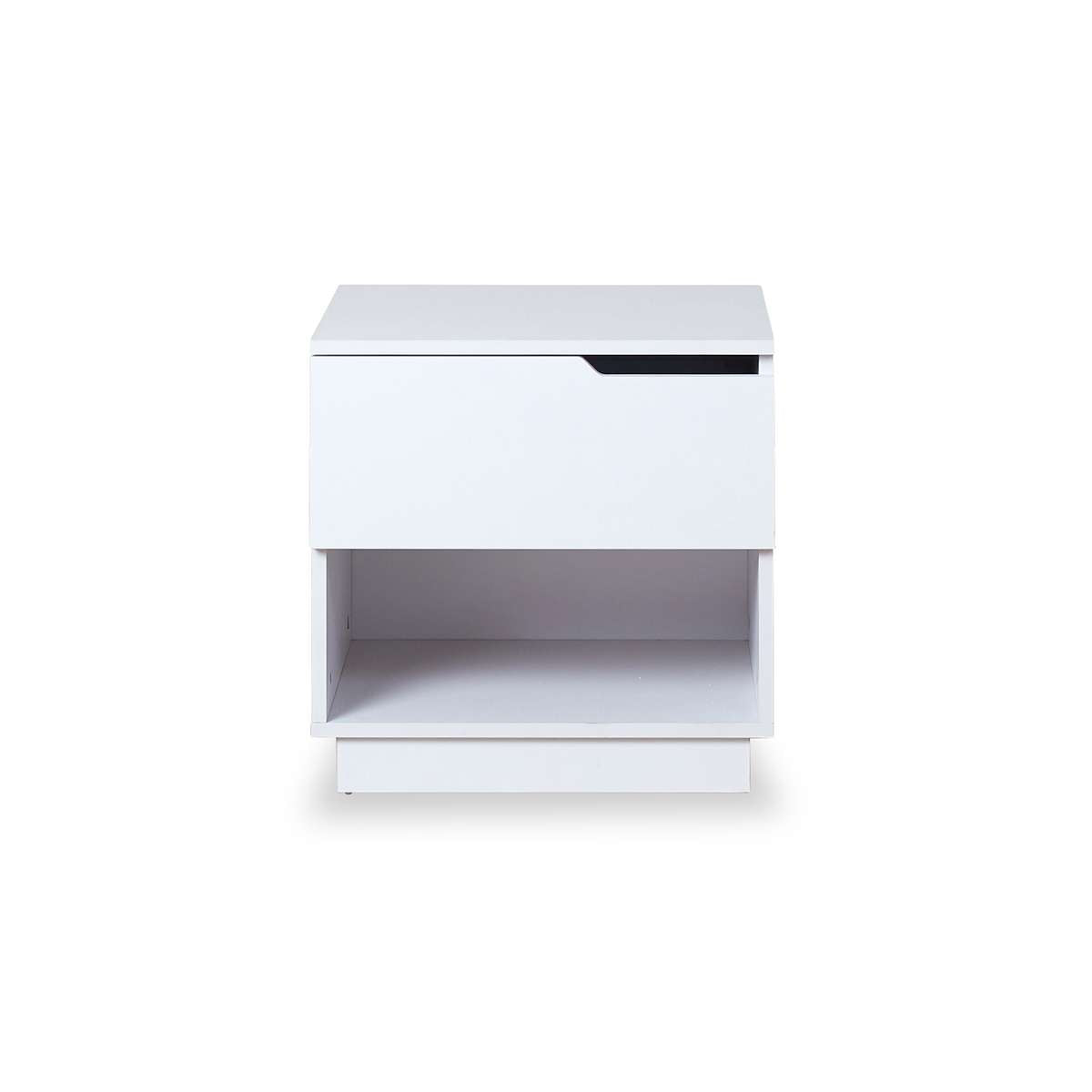 Zack Bedside Table - White