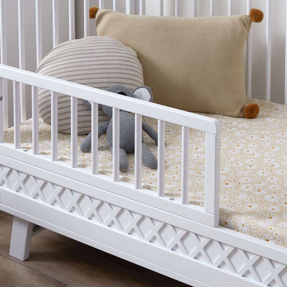 Genevieve Cot Toddler Bed Half Frame - Mocka Australia