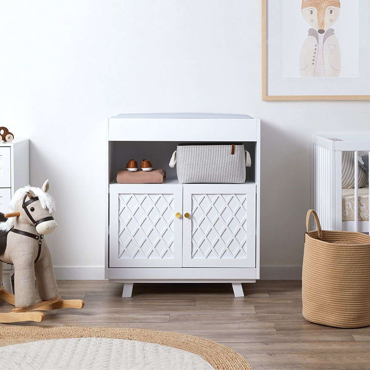 Genevieve Changing Four Piece Nursery Furniture Set