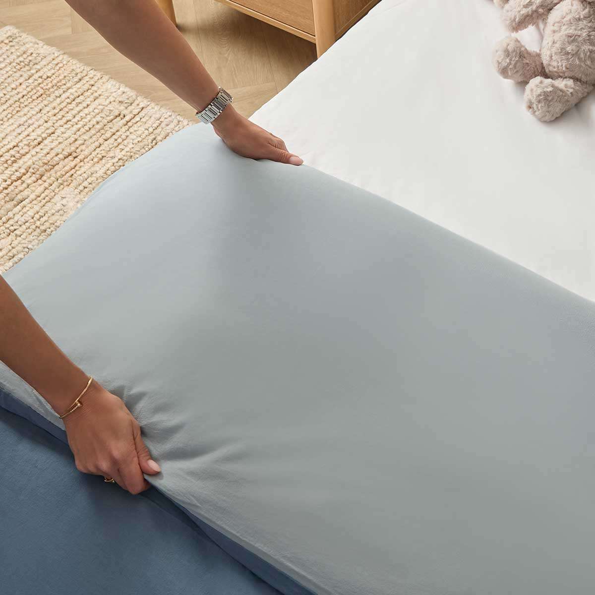 Quinn Double Bed - Natural