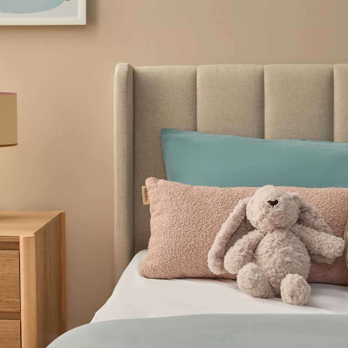Quinn Double Bed - Natural