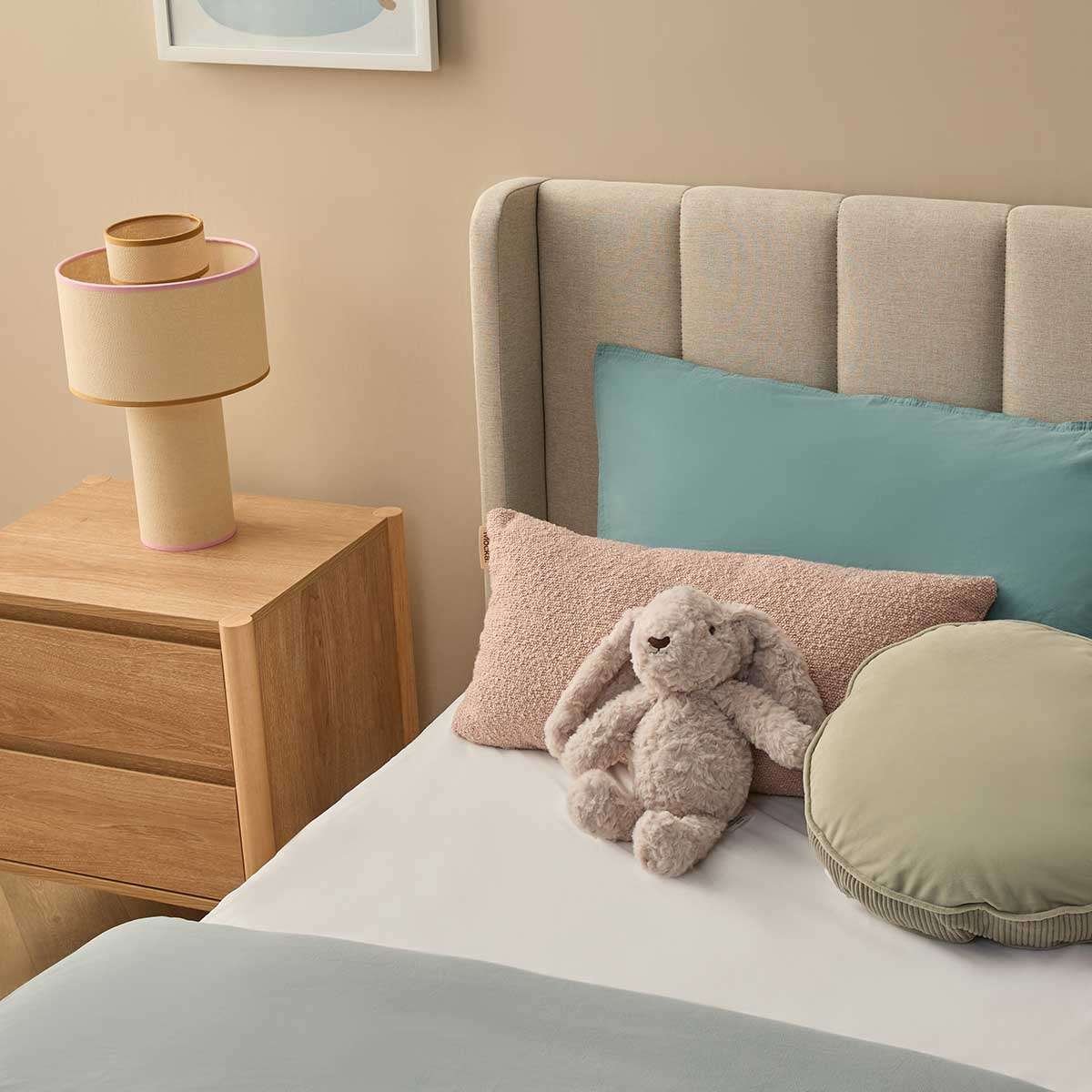 Quinn Double Bed - Natural