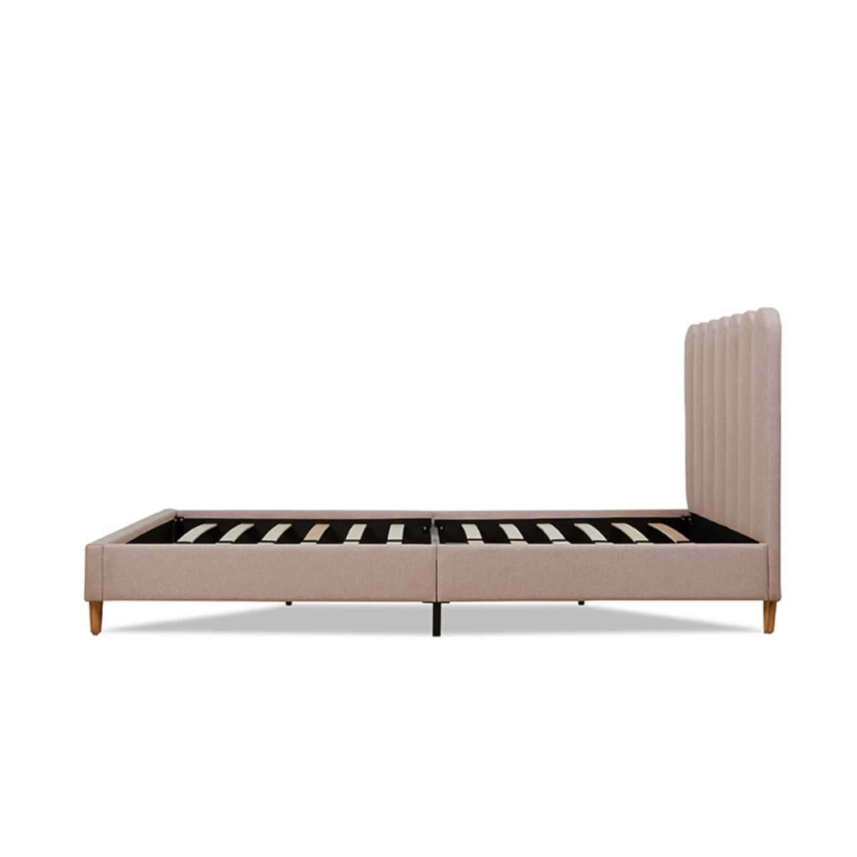 Fiona King Single Bed - Dusty Pink - Mocka Australia