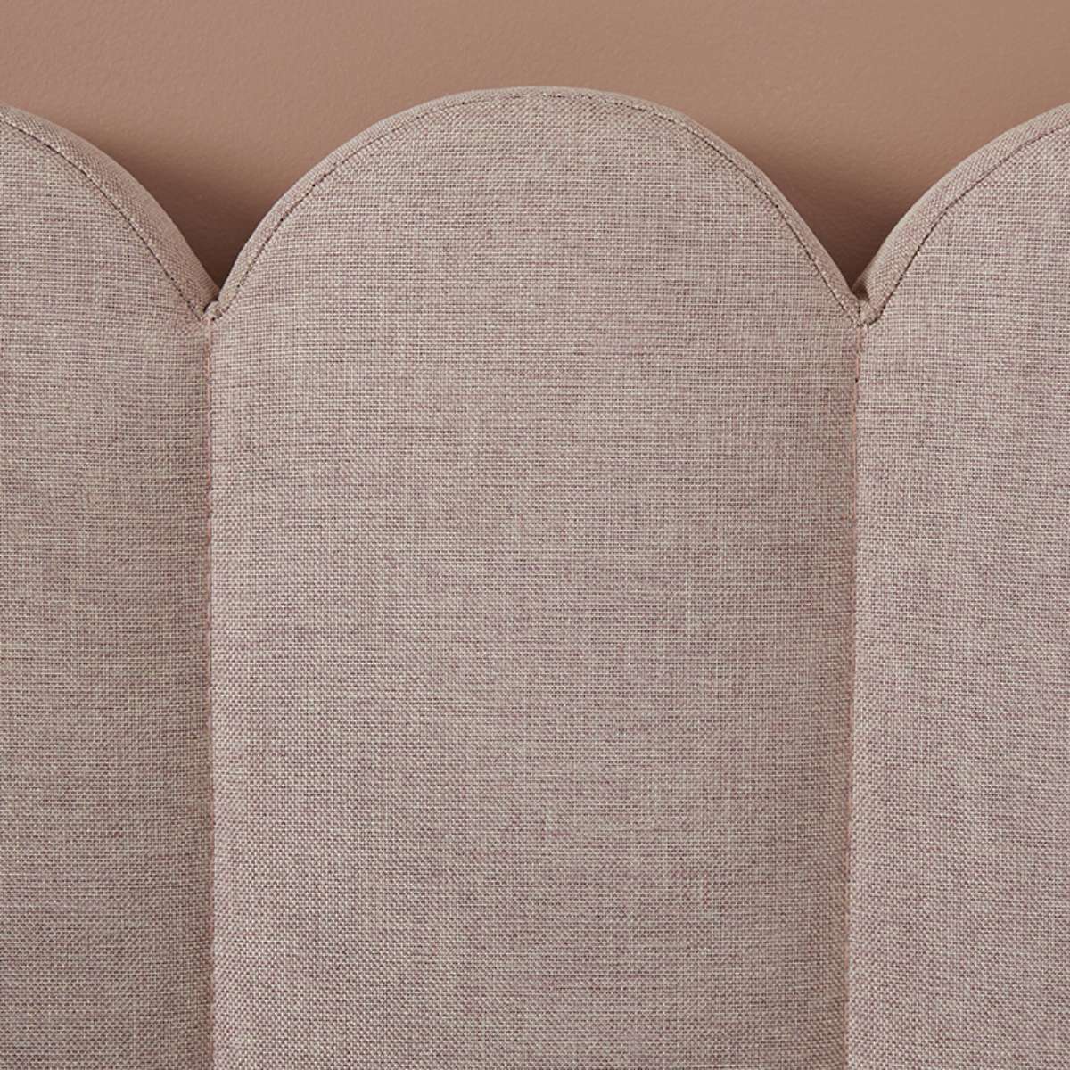 Fiona King Single Bed - Dusty Pink