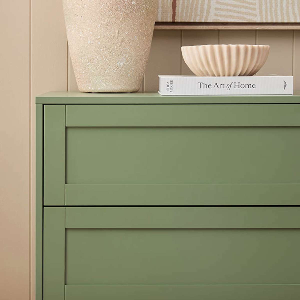 Eros Six Drawer - Sage Green | Green Drawers Eros Six Drawer - Sage Green | Green Drawers