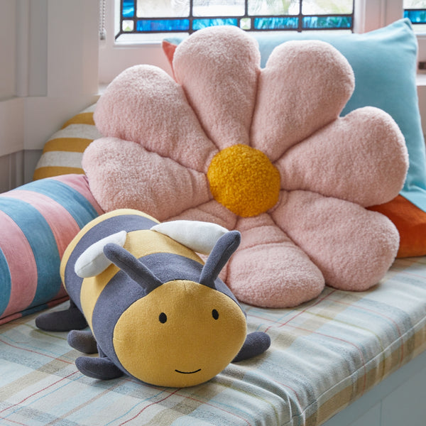 Boucle Flower Cushion Decor - Main Image