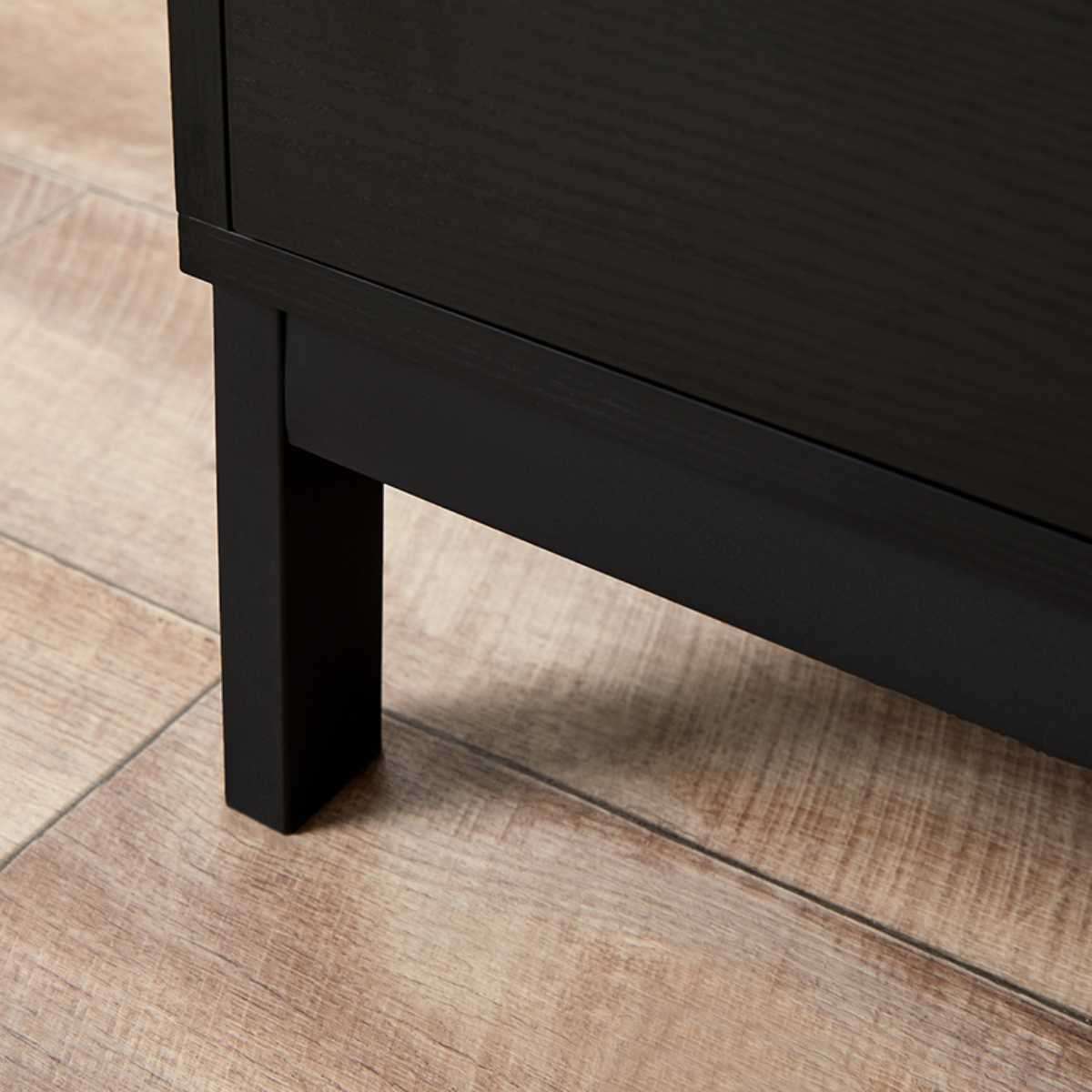 Zander Six Drawer - Black