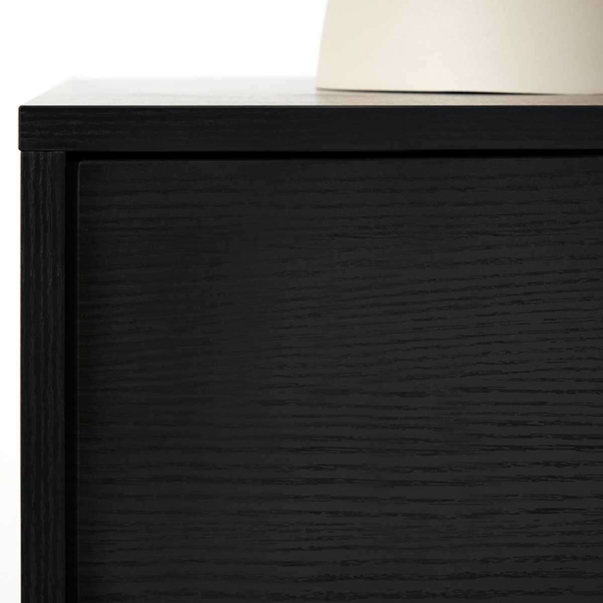 Zander Six Drawer - Black
