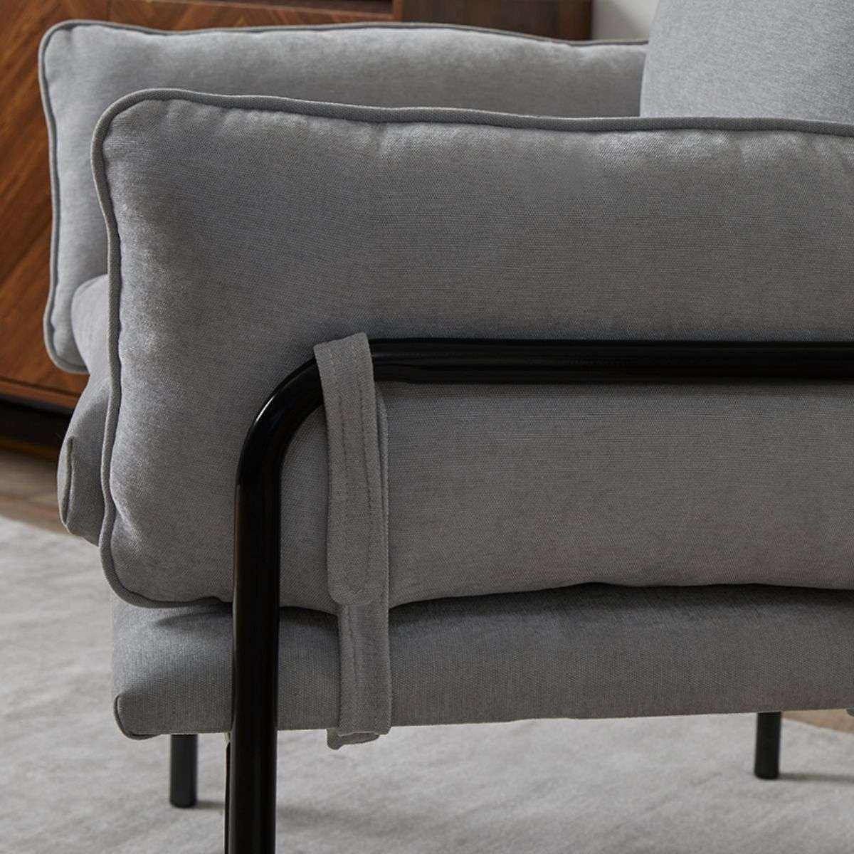 Hubert Occasional Chair - Grey