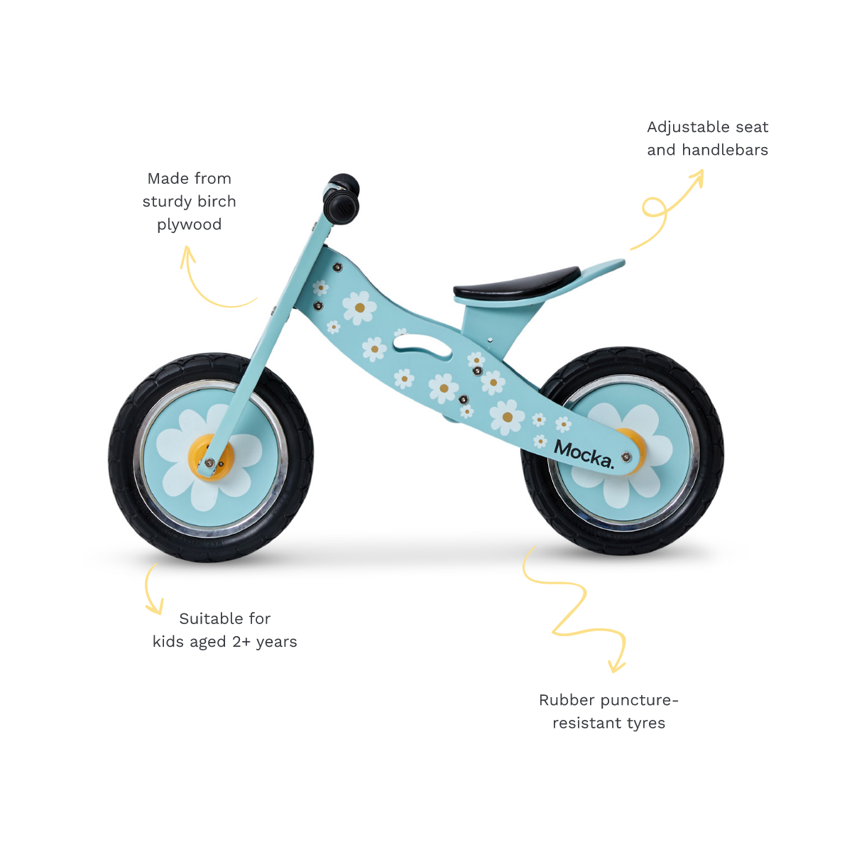 Daisy Balance Bike - Blue