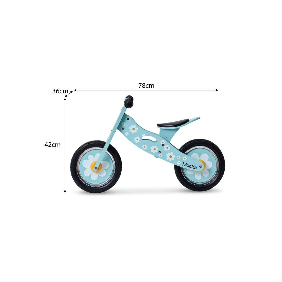 Daisy Balance Bike - Blue