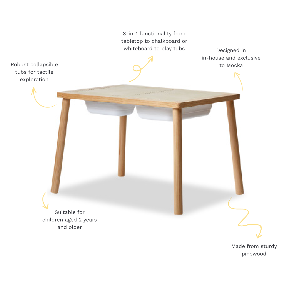 3 in 1 Sensory Play Table