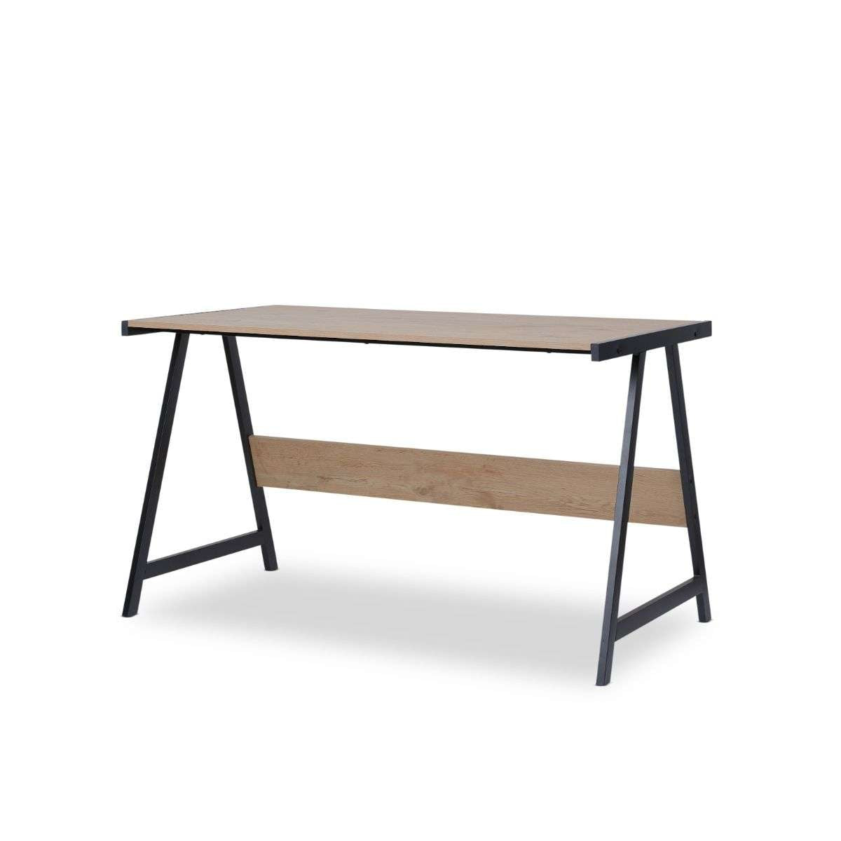 Brixton Trestle Desk - Black