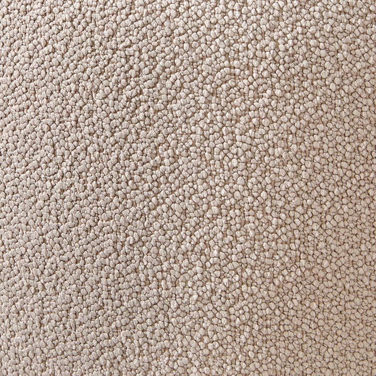 Smooth Boucle Ottoman - Small - Hazelnut