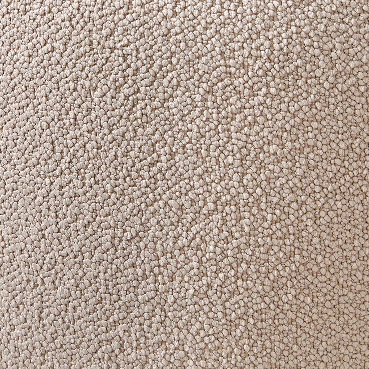 Smooth Boucle Ottoman - Small - Hazelnut