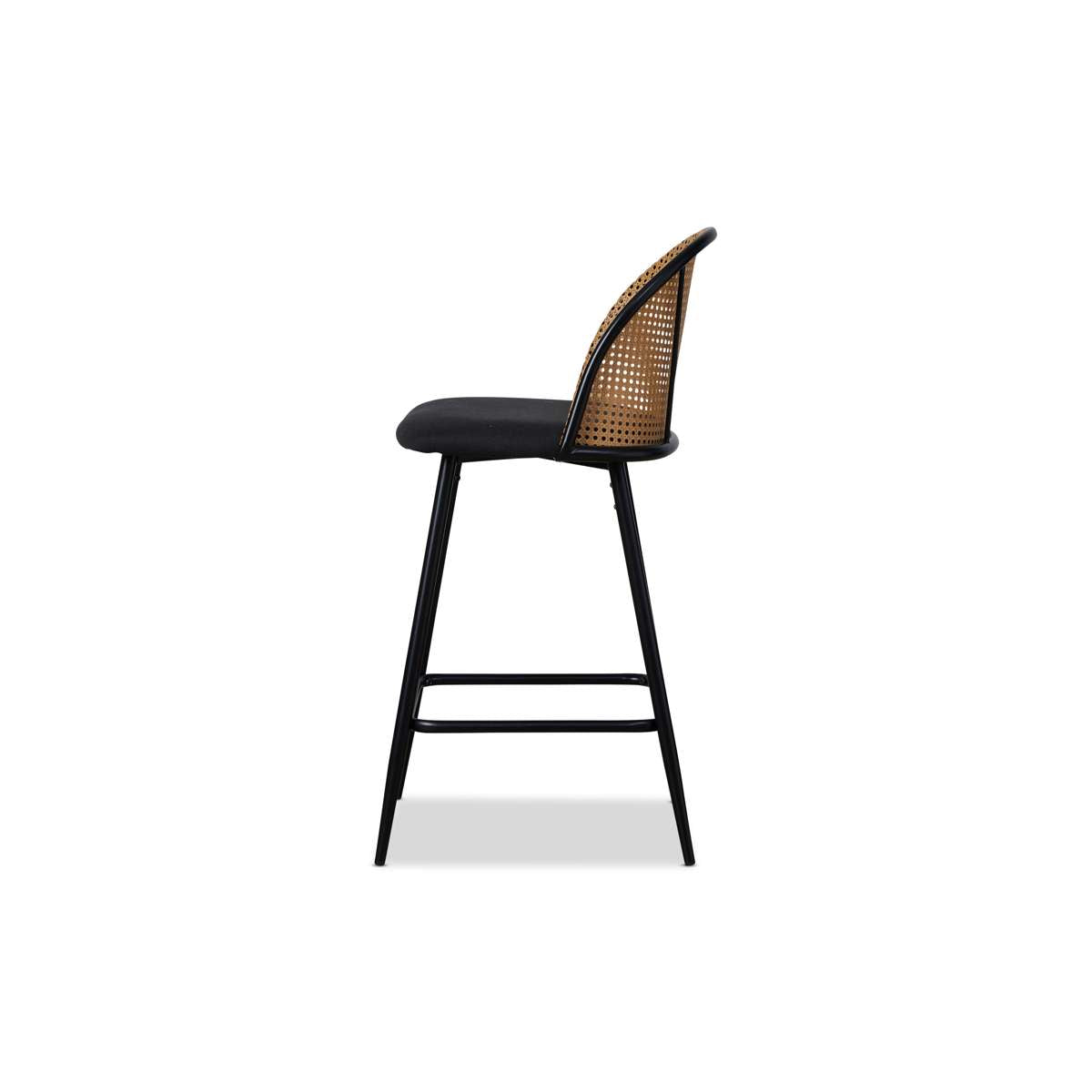 Avila Bar Stool - Black