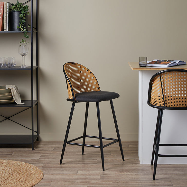 Avila Bar Stool - Black