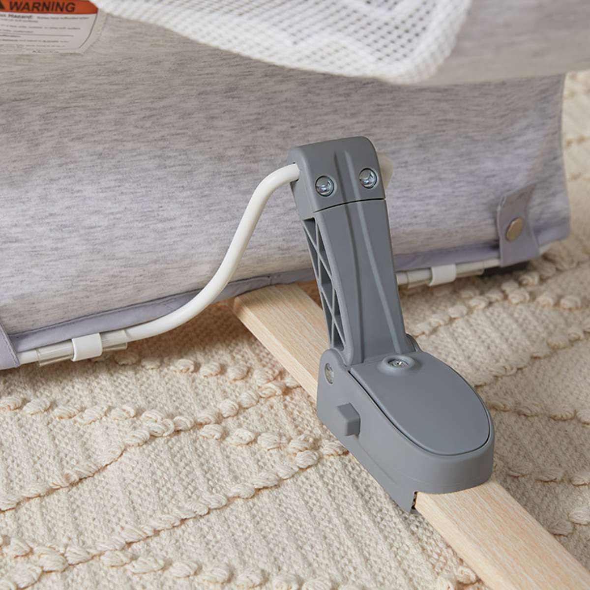 Aubrey Padded Bouncer - Soft Grey