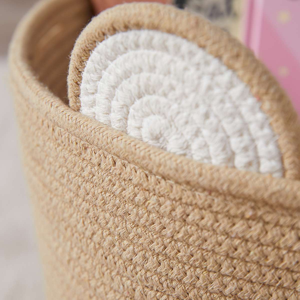 Bear Round Basket - Mocka Australia