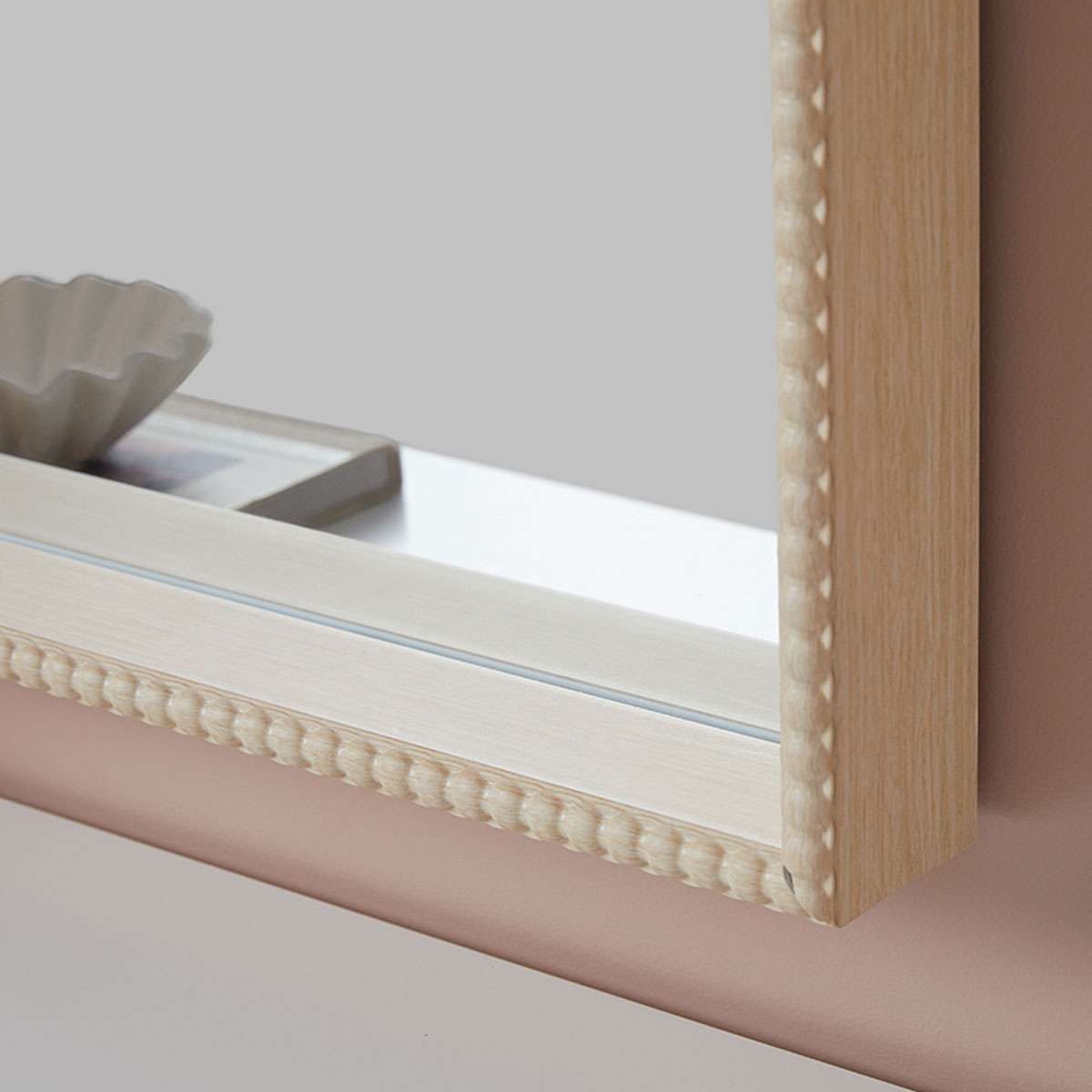 Bobbin Mirror - Rectangle - Natural