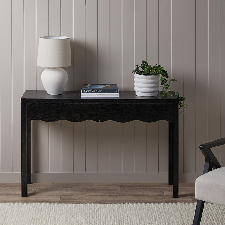 Malena Console Table - Black - Mocka Australia
