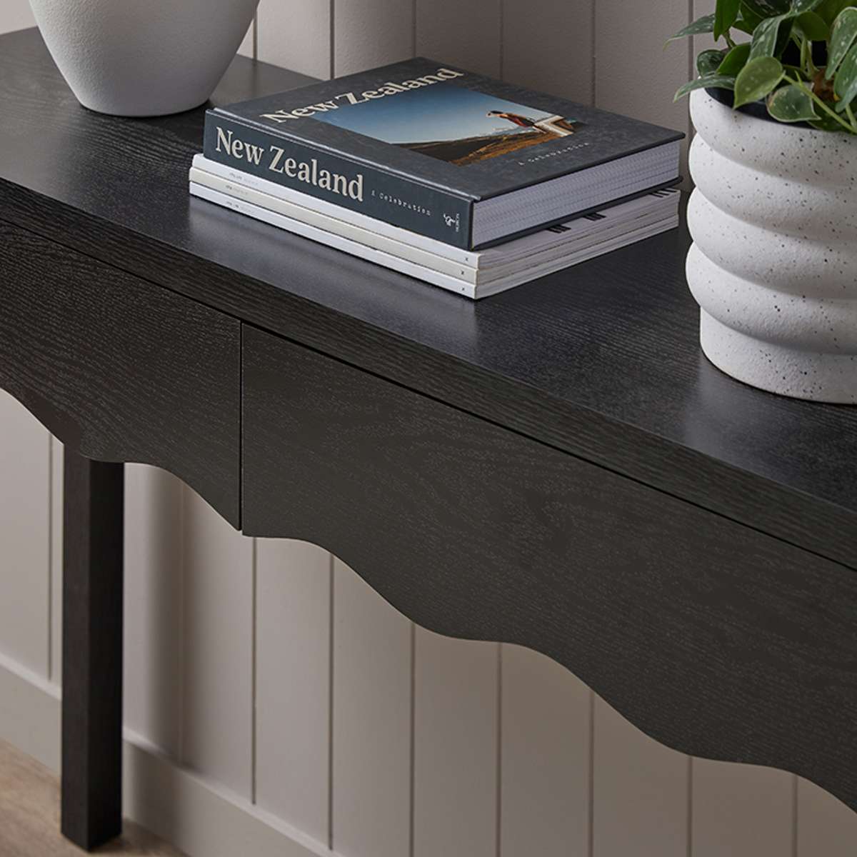 Malena Console Table - Black - Mocka Australia