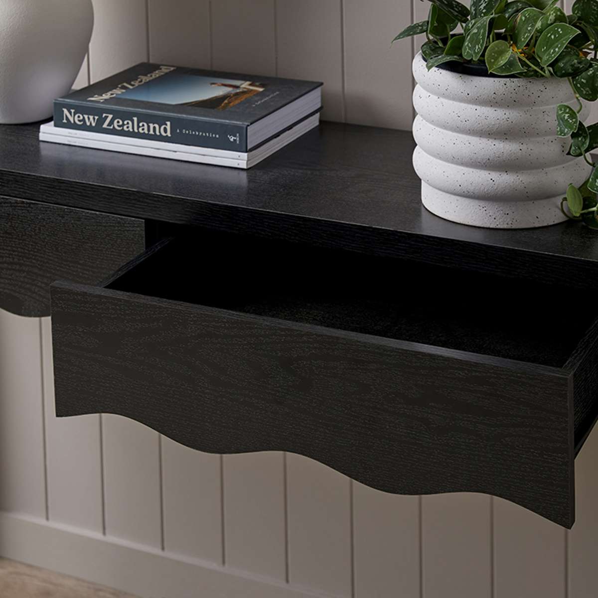 Malena Console Table - Black - Mocka Australia