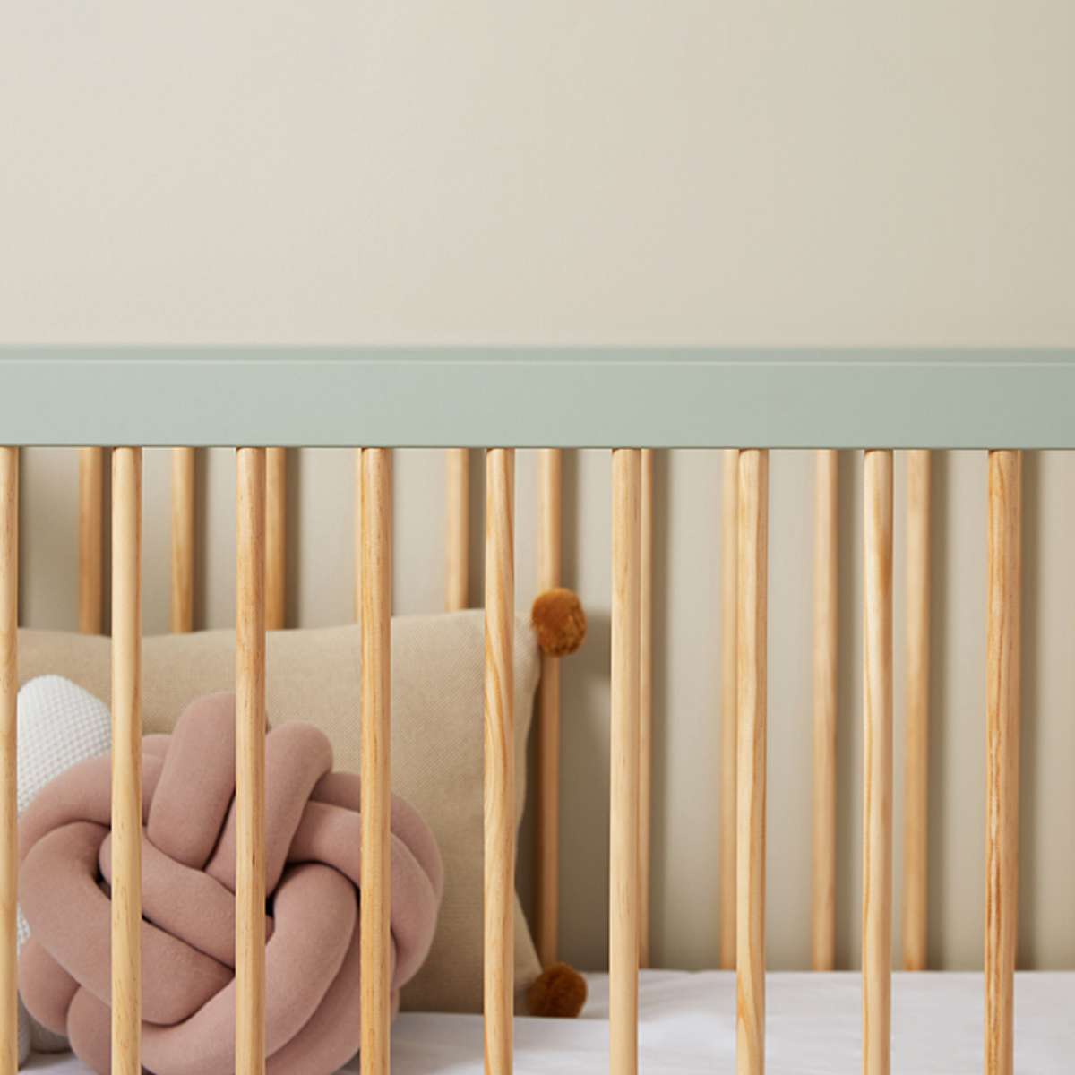 Aspen Classic Cot - Sage/Natural