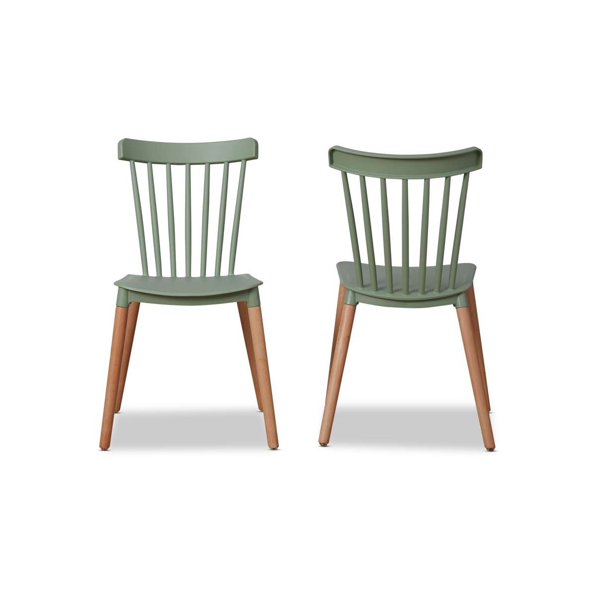 Frida Dining Chair - Set of 2 - Sage Green