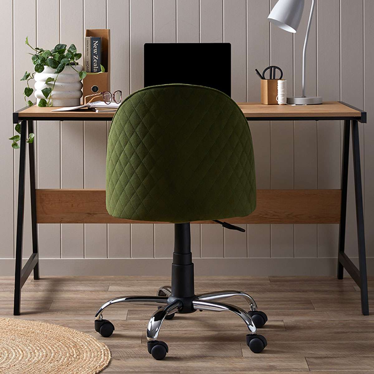 Nolan Office Chair - Olive Green