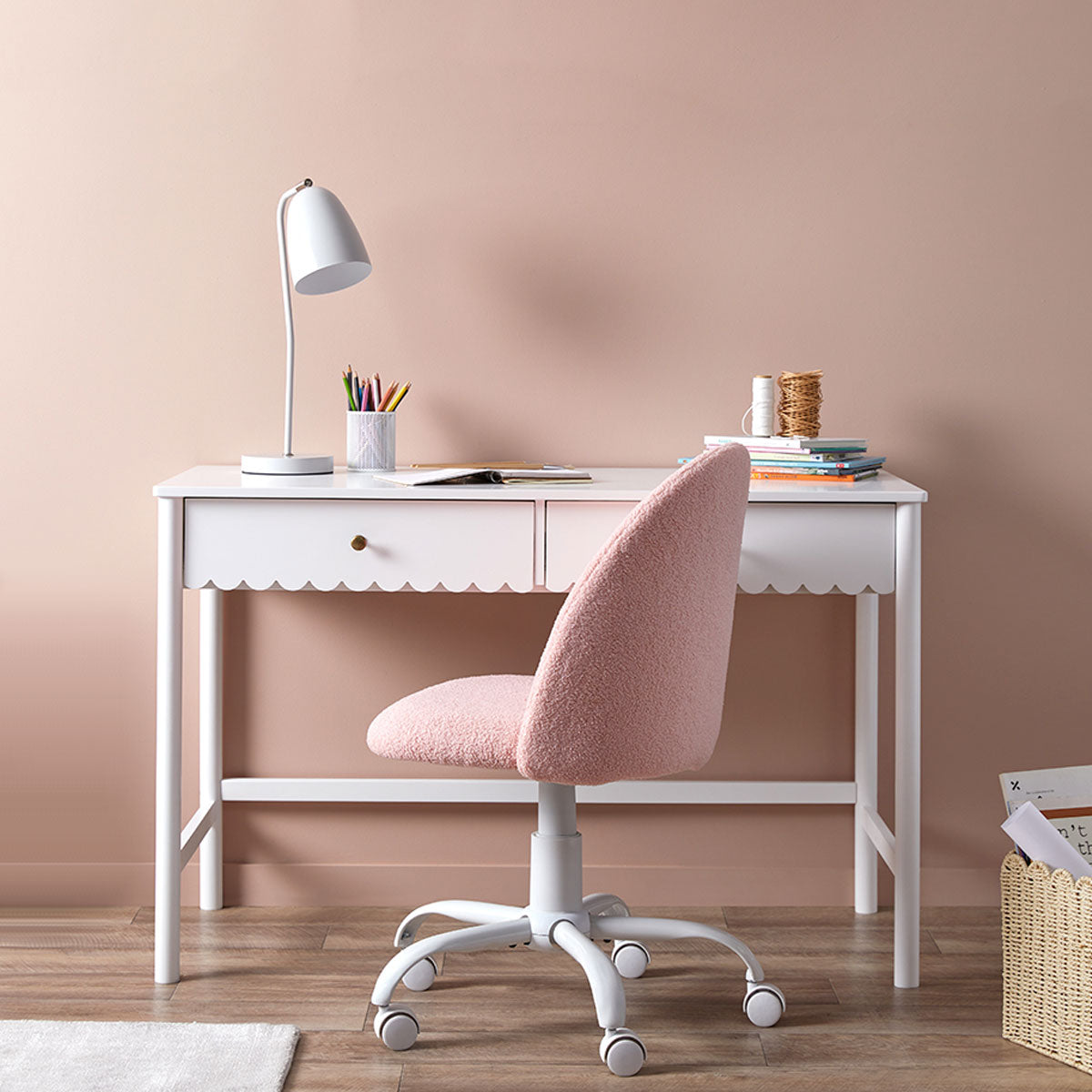 Nolan Office Chair - Pink