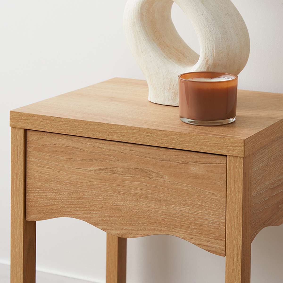 Malena Bedside Table - Natural