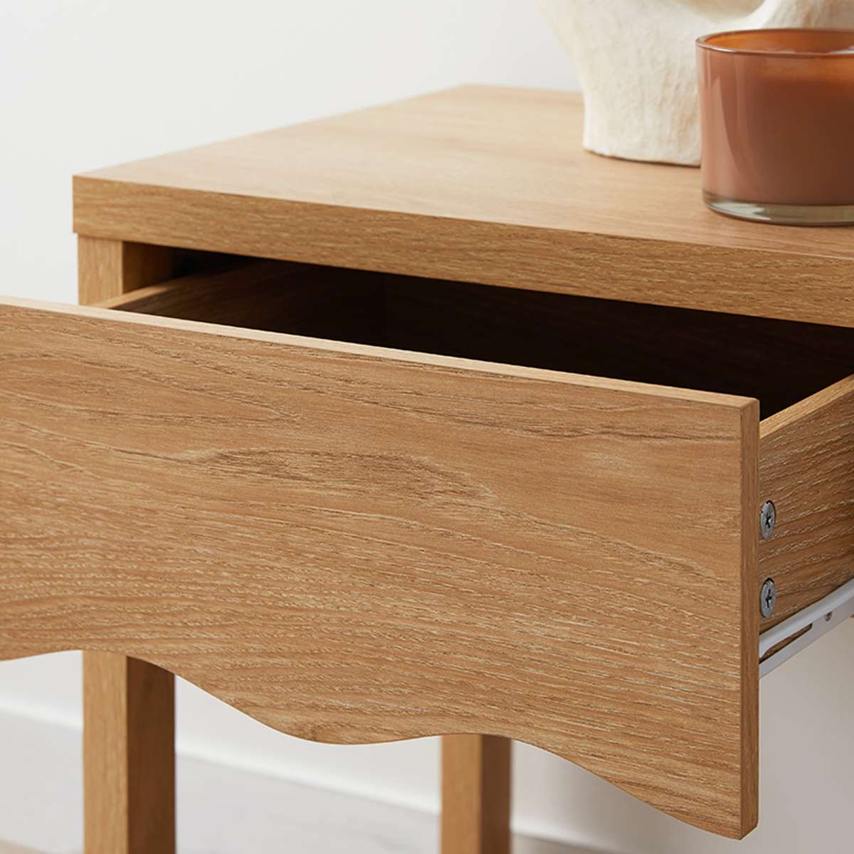 Malena Bedside Table - Natural