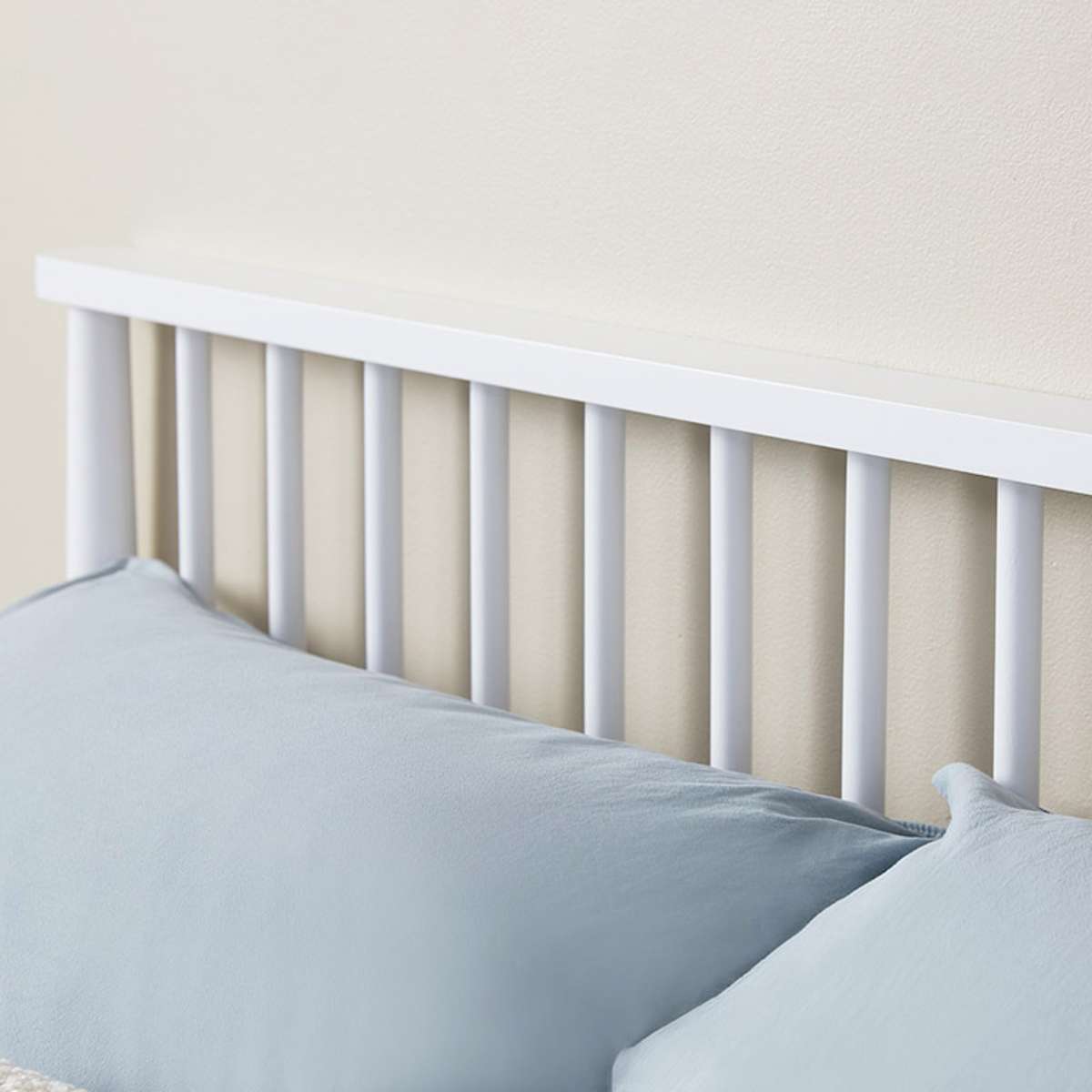 Napier Queen Bed - White