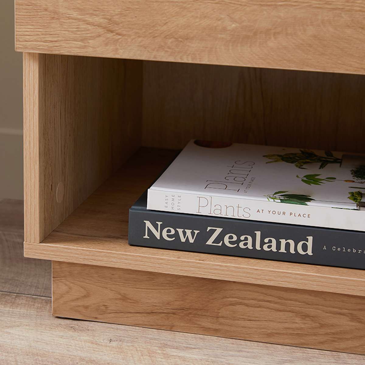 Zack Bedside Table - Natural