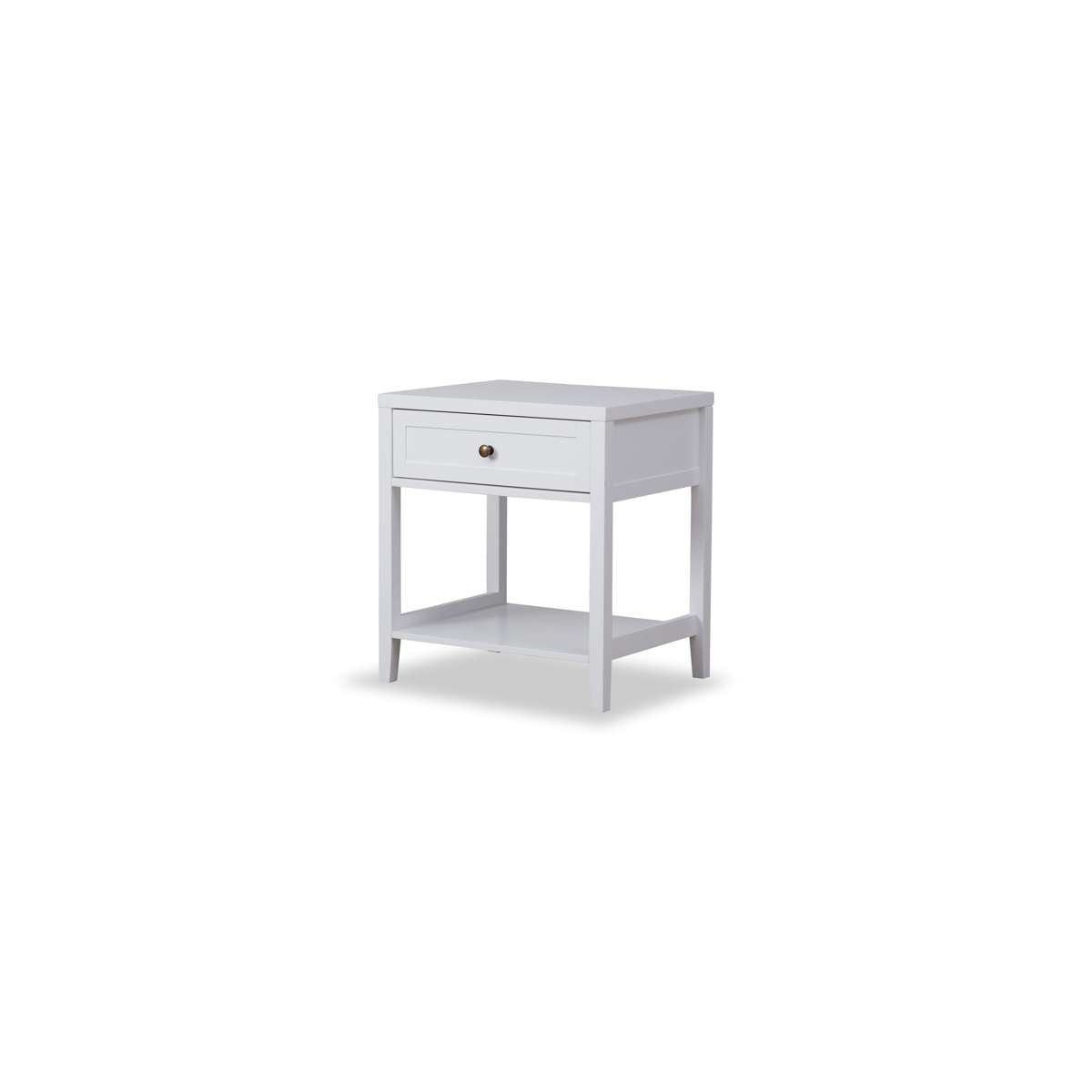 Cove Bedside Table - White