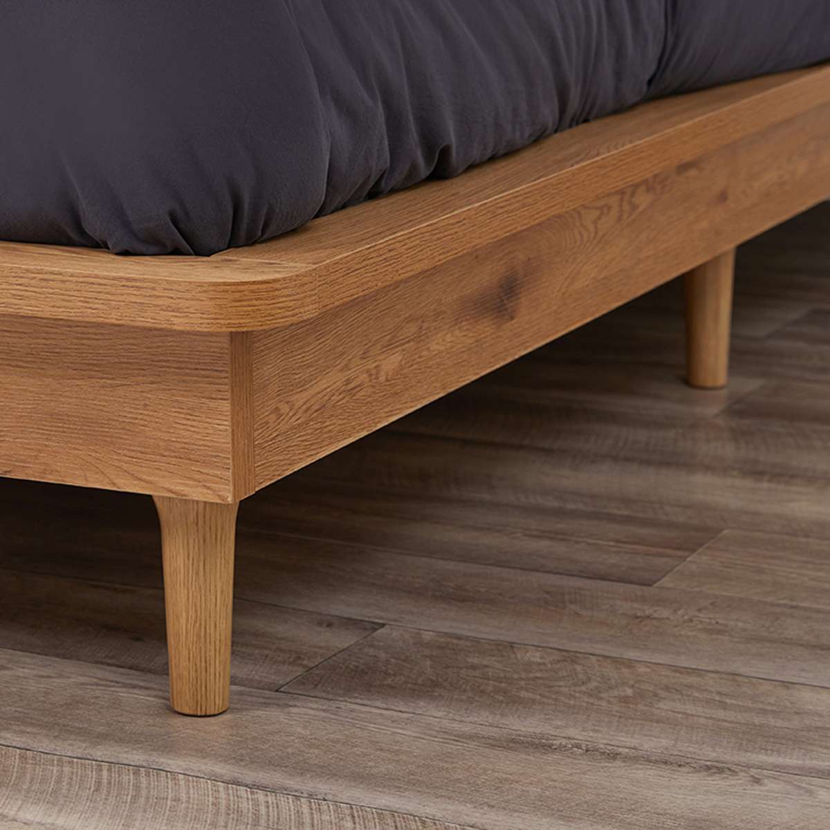 Carson Queen Bed - Natural