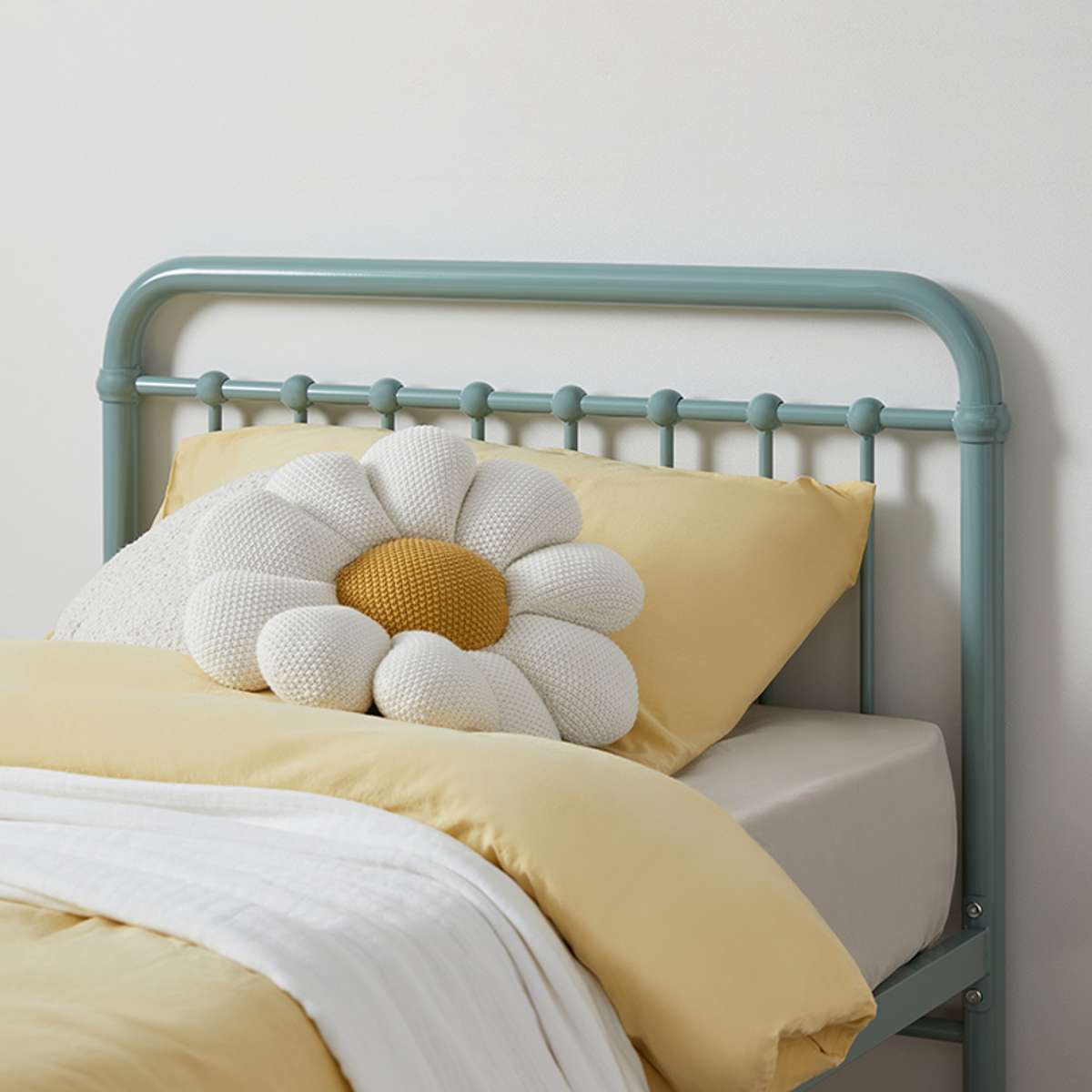 Sonata Bed - Single - Sage Green