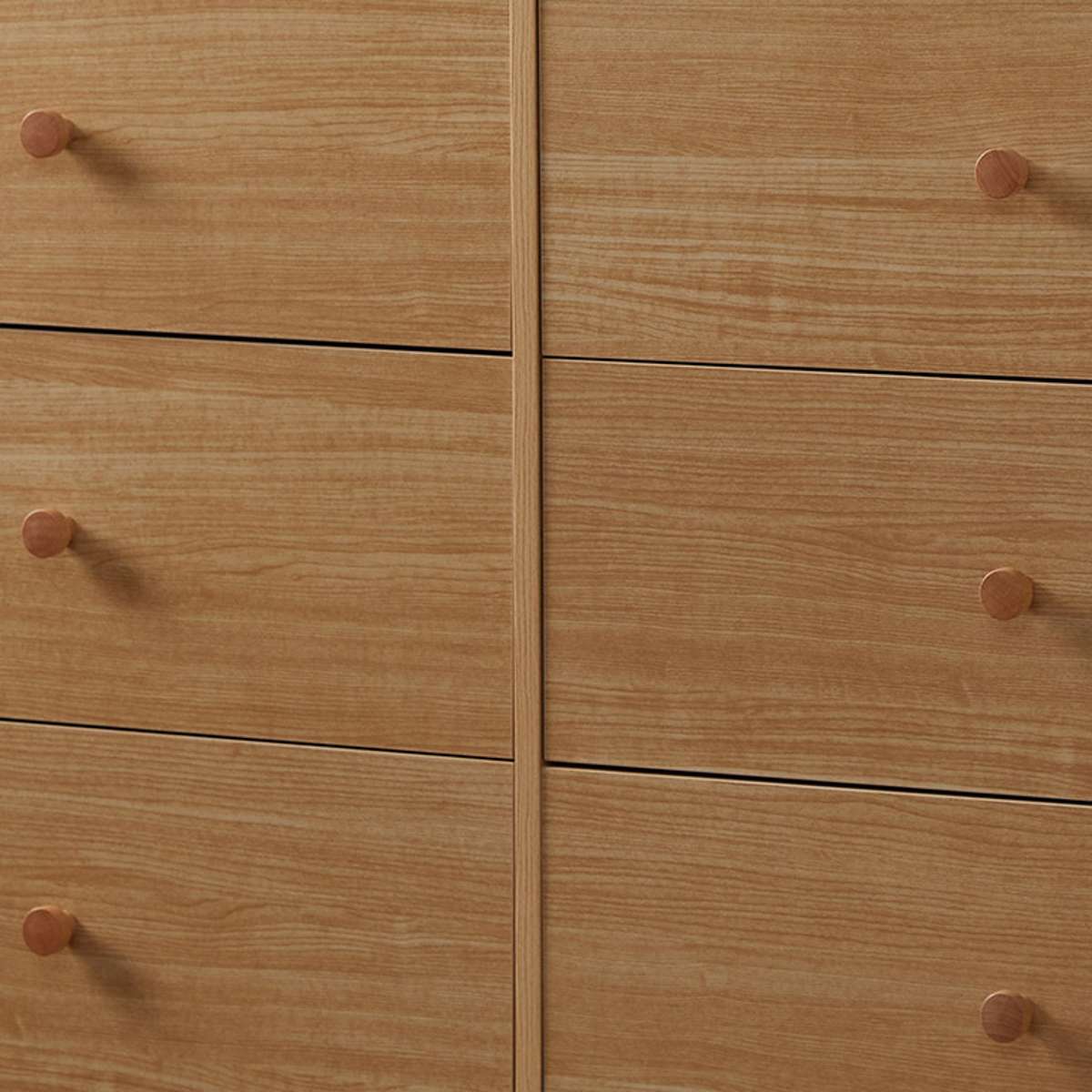 Aspen Six Drawer - Natural