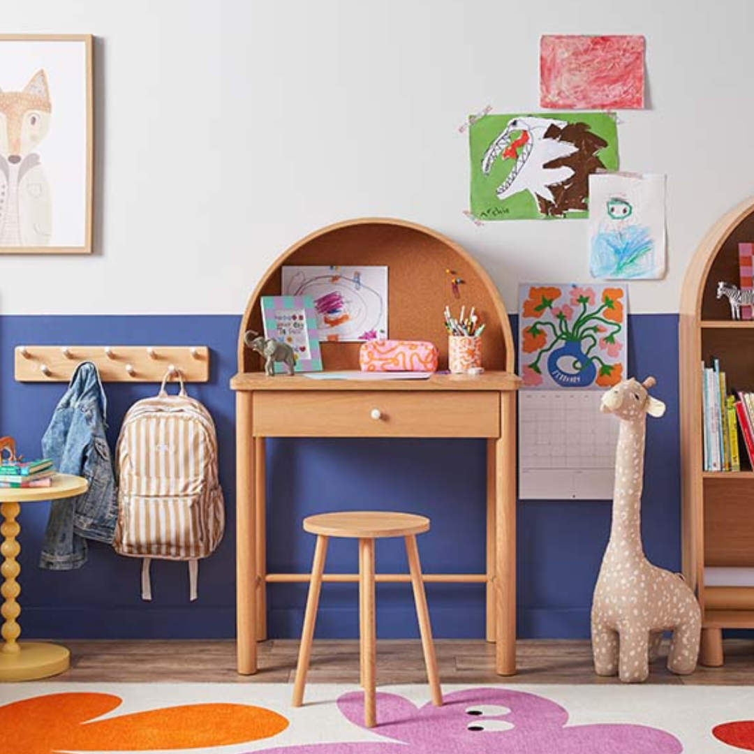 Archie Desk Archie Desk and Stool | Kids Study Desk Mocka AU